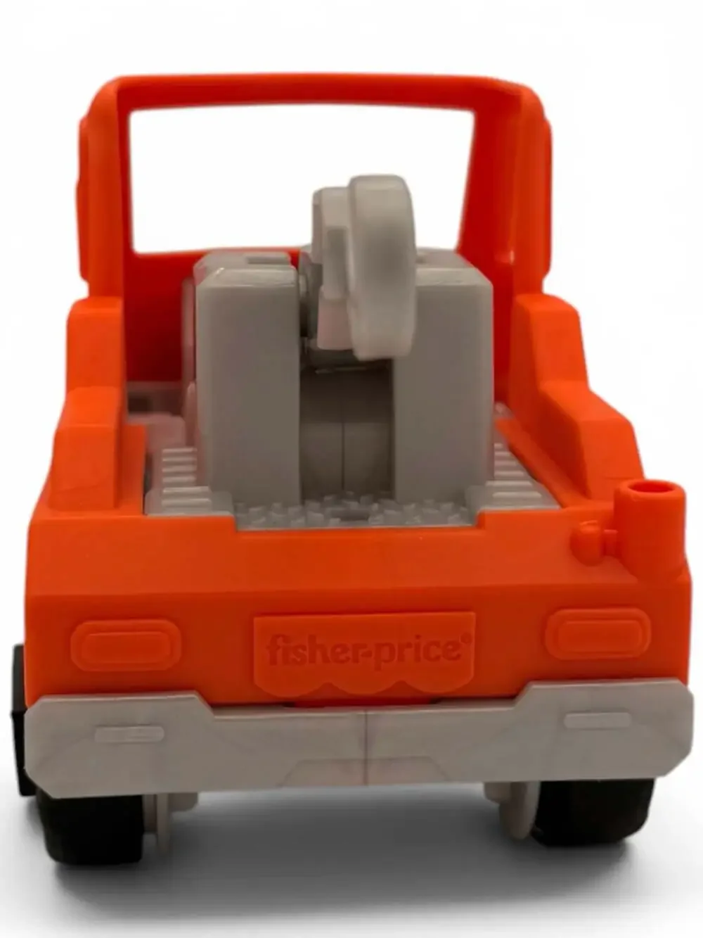 Fisher-Price Little People Help and Go Orange Tow Truck Vehicle